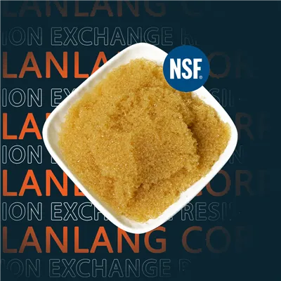 Lanlang 001X8 Йонообменна смола за пречистване на вода